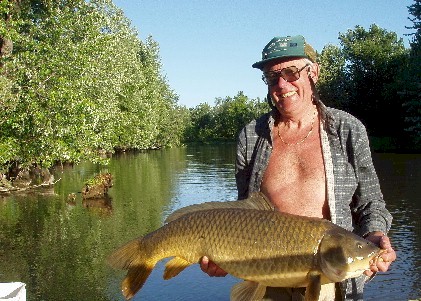 16.5 kg carp from Guadiana